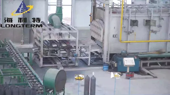 CNG 가스 실린더 담금질 템퍼링/가열/경화로