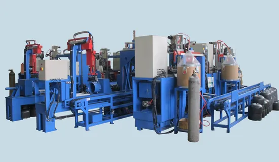 12.5kg/15kg LPG 가스용기 제조설비 차체 제조라인 핸들/가드/인클로저 용접기